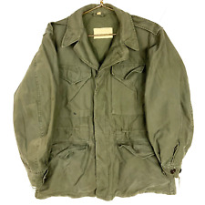 Vintage Us Military m-1943 Jacket Size 34 Small Green picture