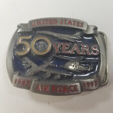 1997 United States Air Force 50 Year Anniversary Belt Buckle picture