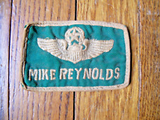 Vintage Vietnam War Era  USAF Pilot Tag of Mike Reynolds picture