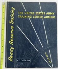 US Army Training Center, Armor Fort Knox, Kentucky 1957 Co D, 6th Batt Yearbook picture
