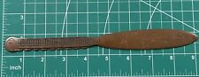 WW1 Trench Art Letter Opener Named 326th Field Artillery picture