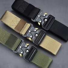 MEN Casual Military Tactical  Army  Adjustable  Quick Release  Belts picture