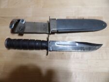 Vintage WWII USN Camillus MK2 Fixed Blade Combat Knife picture