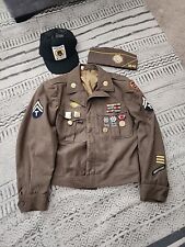 WWII US ARMY Tank Destroyer Dress JACKET Size 38R  picture