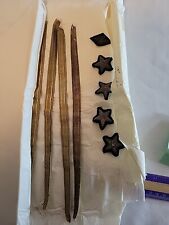 9 Items Original WW2 US Navy Officers Bullion Stars 4+Gold Stripes picture