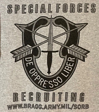US ARMY SPECIAL FORCES PT SHIRT ORIGINAL picture