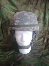 US Army Military  Advanced Combat Helmet ACH, Size Small, With ACU Cover picture