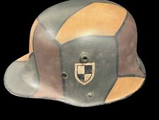 WW1 Imperial German steel 1st foot guards regiment camo Helmet M16 picture