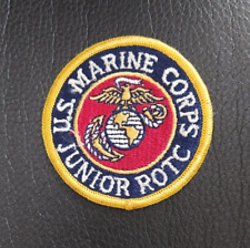 Vintage United States Marine Corps Junior ROTC Jacket Patch USMC Military  picture