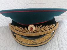 SOVIET USSR RUSSIAN SOVIET USSR CAP HAT LAND FORCE GENERAL CAP picture