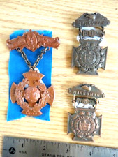 THREE SPAN-AM WAR MEDALS FOR WAR SERVICE picture