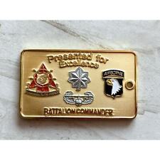 RARE US 101st Airborne Division Army 106th Transportation Batt US Challenge Coin picture