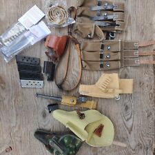Huge Lot Of Ww2 Gear K98 Enfield Luger P38 Mp40 SlingsHolsters Tokarev Mags Part picture