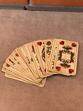 Playing cards from the Second World War. Wehrmacht 1936-1945 WWII WW2 picture