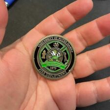 Ultra Rare University of Notre Dame Firefighter Challenge Coin picture