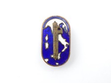Original Italian Fascist Confederation of Trade Unions Member Badge