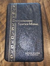 1960s Army Navy DSM Distinguished Service Medal Boxed Case Hard To Find L@@K  picture