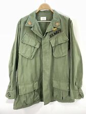 Military Slant Pocket Jacket Combat Tropical Cotton Rip-Stop Medium Long picture