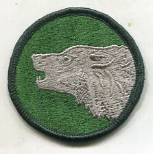 US Army 104th Infantry Division Dress Uniform Green bordered patch m/e  picture