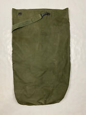 Vintage Vietnam War US Military Green Canvas Duffel Bag NAMED picture