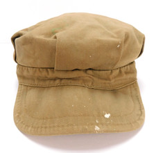 US Air Force Mechanics Cap Hat 7 Utility Summer Khaki Gabardine 1940's Uniform