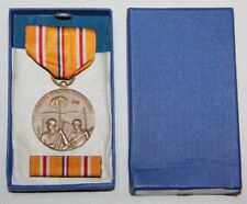 ORIGINAL NEW IN BOX FULL SIZE, WWII ASIATIC-PACIFIC CAMPAIGN MEDAL W/ RIBBON BAR picture