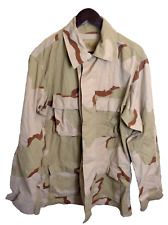 US Military Army Jacket Coat Mens Large X Long  Desert Camo Combat Camouflage picture