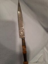 Vintage WW2 German DRGM South America Boot/trench Dagger Knife picture