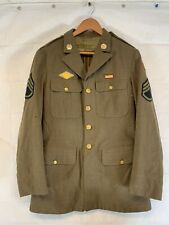 US Army Ww2 Uniform Jacket Tunic 1940 Dated  With Serial Number 40L picture