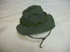 OLIVE GREEN US MILITARY HOT WEATHER HAT TYPE II MIL-SPEC-H-43577 - Size 7 1/4 picture
