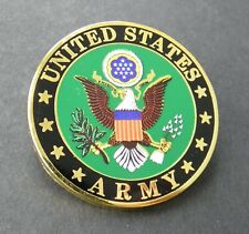 US ARMY LARGE LAPEL JACKET LAPEL PIN BADGE 1.5 INCHES picture