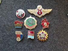 SET OF SOVIET COMMUNIST BADGES