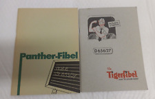 Panther-Fibel Book w/Knüppelspiel  & TigerFibel D656/27 Lot of 2 Books picture