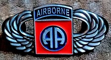 🌟 ARMY AIRBORNE 🌟 pin/badge 🎖️🎖️82 -101st AIRBORNE 🎖️🎖️ hat/ pin metal 🌟