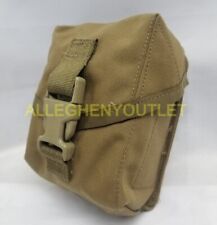 US Military MOLLE 100 Round Ammo Utility Pouch Coyote Brown w/ Tan Buckle NIB picture