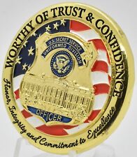 Secret Service Uniformed Division Gold Version Challenge Coin picture