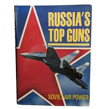Vintage 1990 Russians Top Guns Collectible Book Soviet Air Power picture