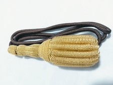 Army Navy Military Officer Parade Uniform Bullion sword knot Gold/ Black