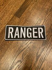 CO Ranger hook and loop jacket patch picture
