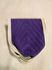 military purple  ribbon drape picture