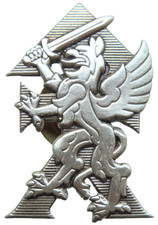 Lithuanian Armed Forces Samogitia Motorized Infantry Brigade Insignia Cap Badge