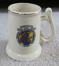 NAA CUTLER MAINE BEER STEIN CUP VTG NAVAL COMPUTER AND TELECOMMUNICATION STATION picture