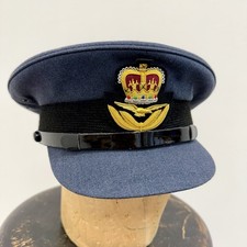 WWII British RAF Royal Air Force Officer Visor Hat Reproduction