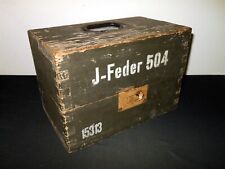 WW II German WH Army J-Feder 504 - PIONEER MECHANICAL TIMER - VERY RARE picture