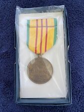 Republic of Vietnam Service Medal & Ribbon in Original Box U. S. Military Medal picture